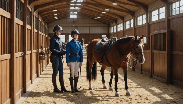 Écuries professionnelles et balades à poney