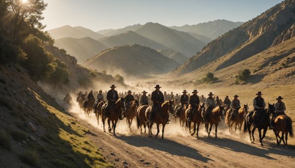 Le célèbre tracé de la transhumance équestre
