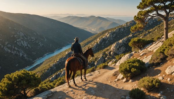 Observer la faune sauvage corse à cheval