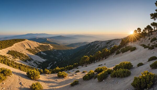 Randonnées mont ventoux : parcours nature, dénivelés variés et panoramas avec le camping la simioune