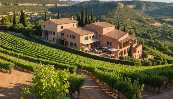Vignobles du roussillon : domaines viticoles, dégustations et paysages avec les cottages de perpignan
